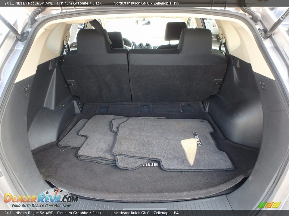2011 Nissan Rogue SV AWD Platinum Graphite / Black Photo #11