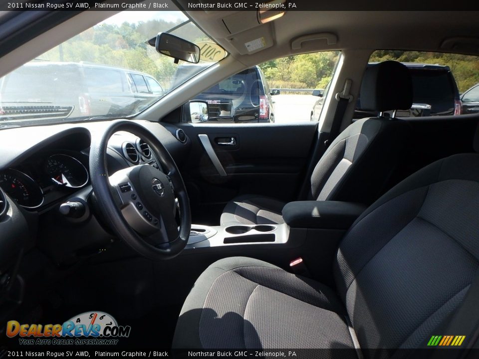 2011 Nissan Rogue SV AWD Platinum Graphite / Black Photo #15