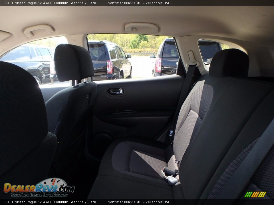 2011 Nissan Rogue SV AWD Platinum Graphite / Black Photo #16