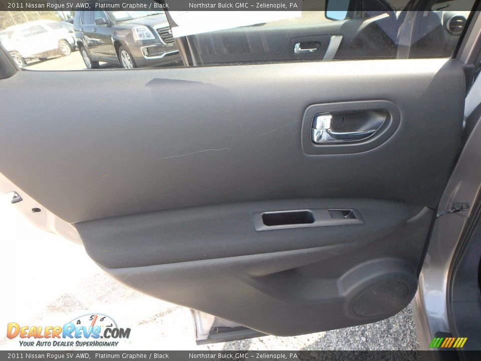 2011 Nissan Rogue SV AWD Platinum Graphite / Black Photo #18