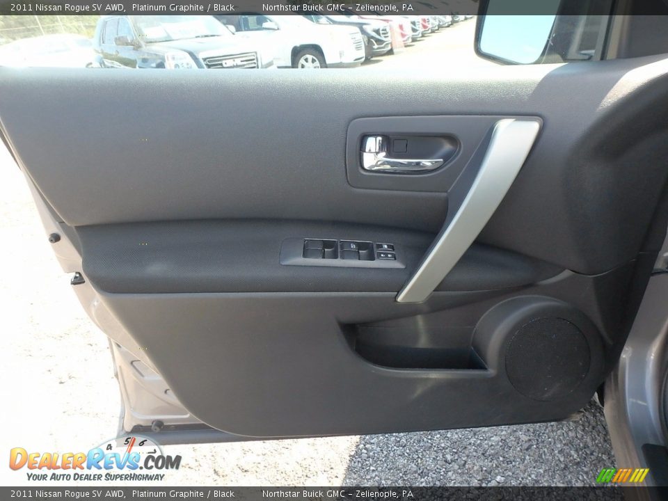 2011 Nissan Rogue SV AWD Platinum Graphite / Black Photo #19