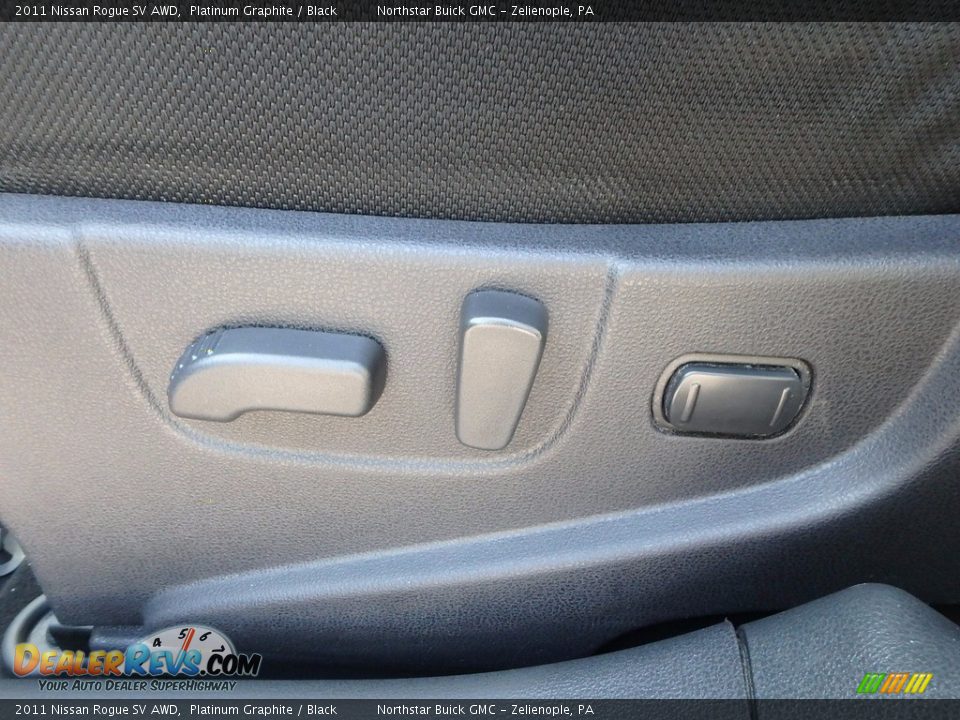 2011 Nissan Rogue SV AWD Platinum Graphite / Black Photo #20