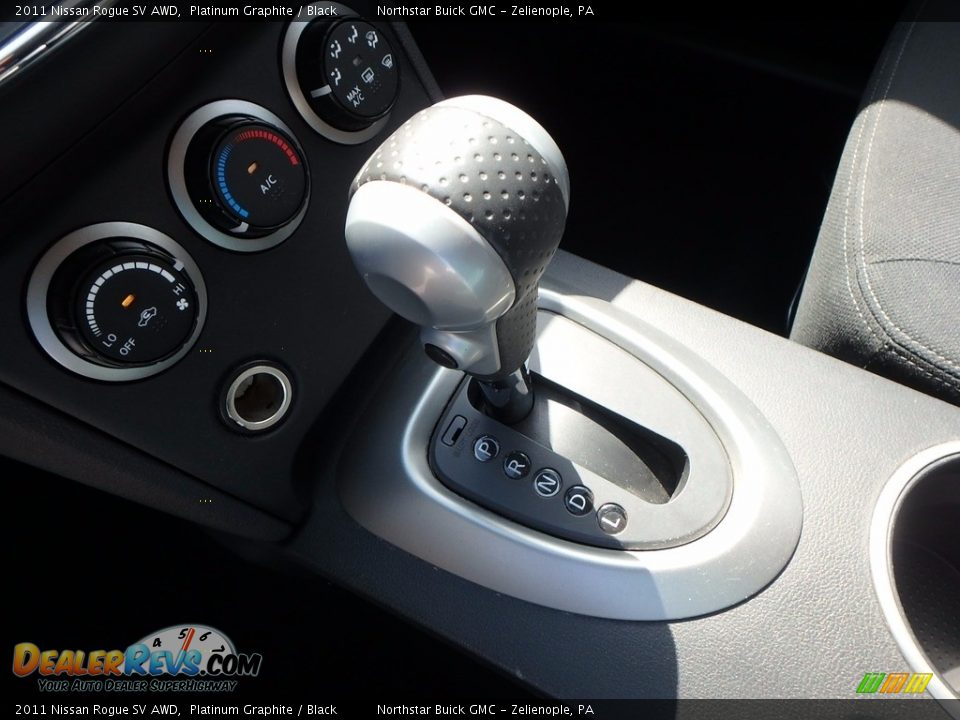 2011 Nissan Rogue SV AWD Platinum Graphite / Black Photo #23