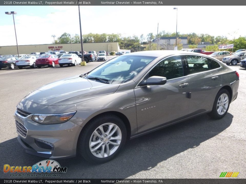 2018 Chevrolet Malibu LT Pepperdust Metallic / Jet Black Photo #1