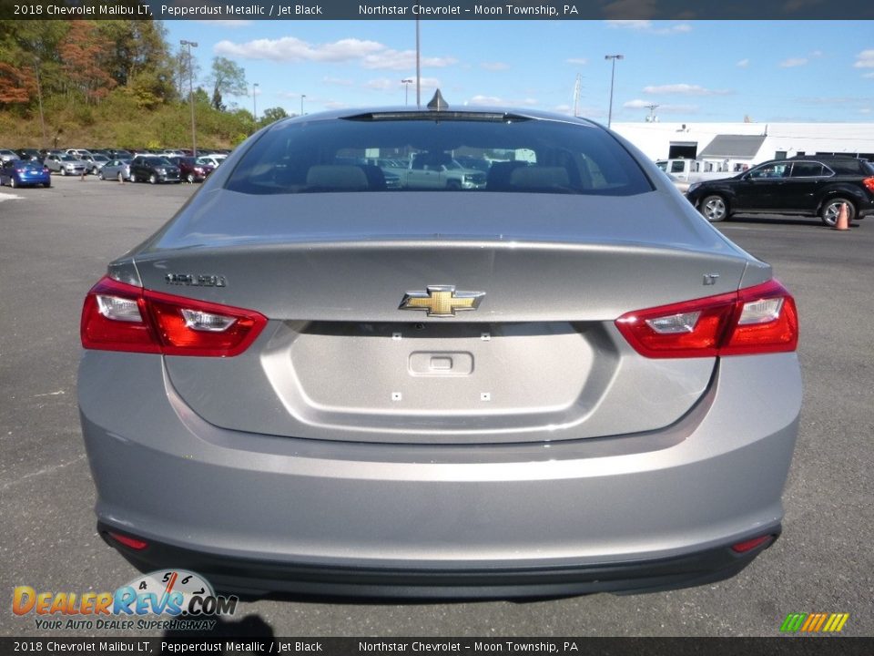 2018 Chevrolet Malibu LT Pepperdust Metallic / Jet Black Photo #4