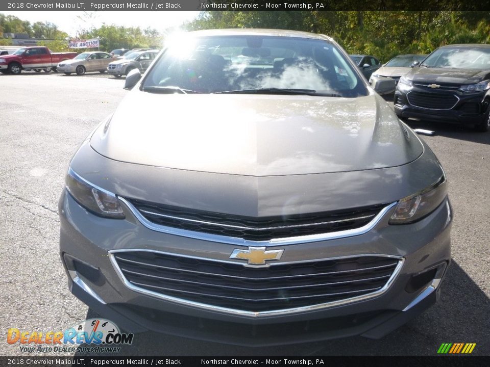 2018 Chevrolet Malibu LT Pepperdust Metallic / Jet Black Photo #8