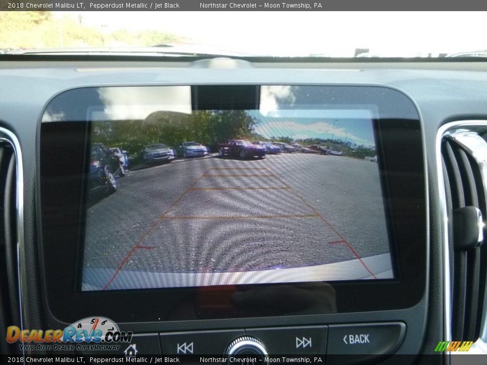 2018 Chevrolet Malibu LT Pepperdust Metallic / Jet Black Photo #19