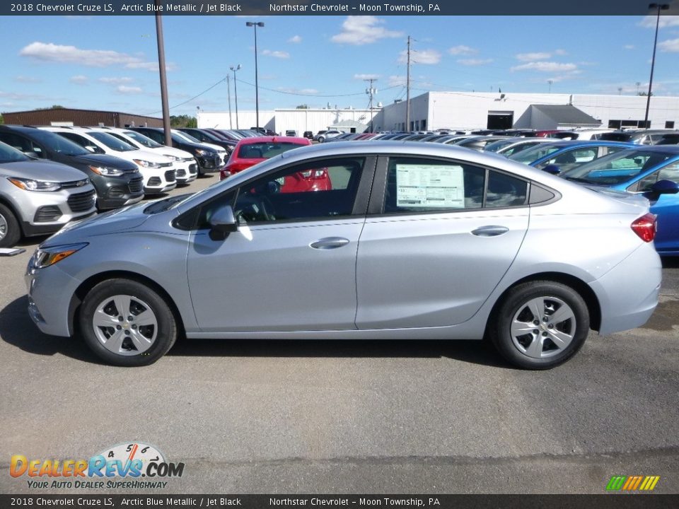 2018 Chevrolet Cruze LS Arctic Blue Metallic / Jet Black Photo #2