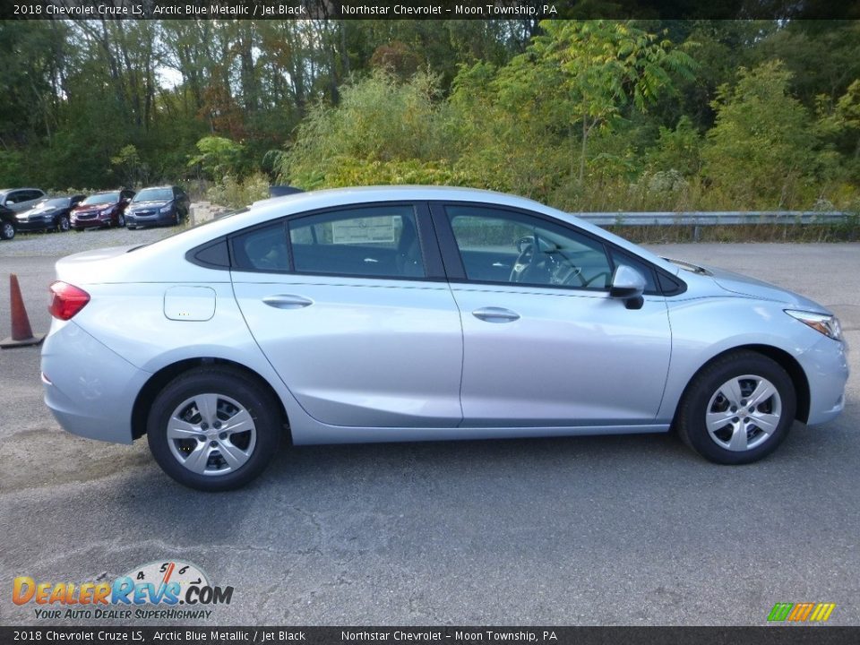 2018 Chevrolet Cruze LS Arctic Blue Metallic / Jet Black Photo #6
