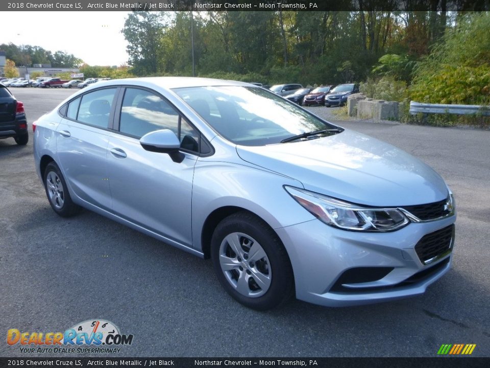 2018 Chevrolet Cruze LS Arctic Blue Metallic / Jet Black Photo #7