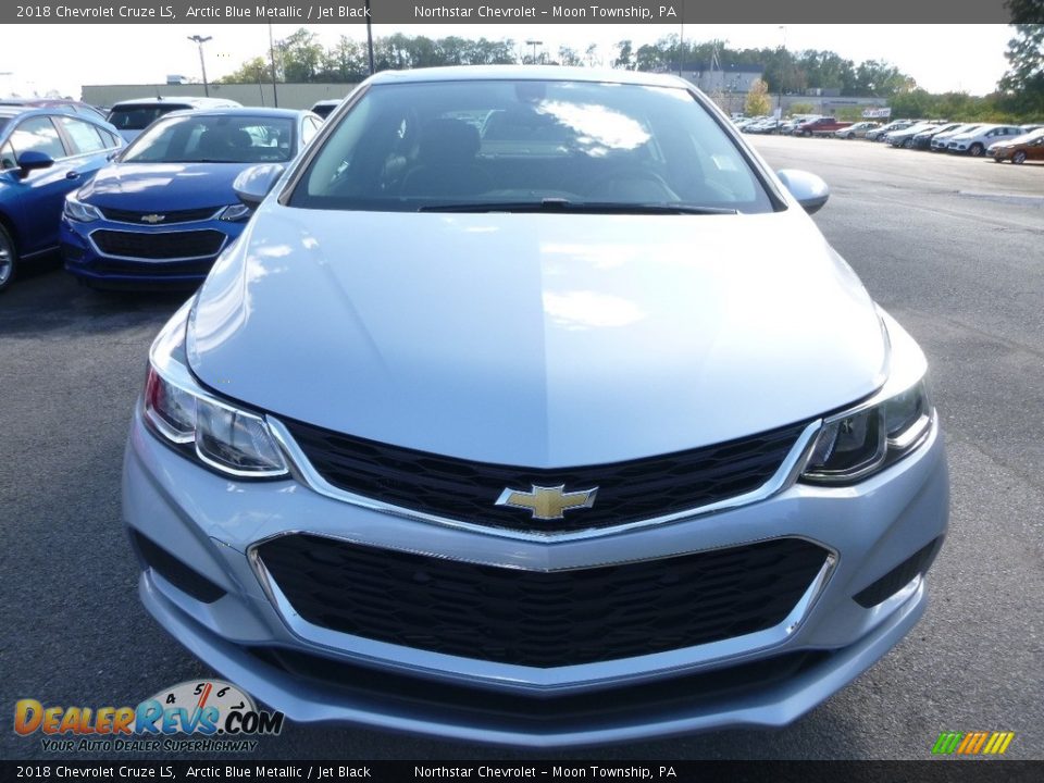 2018 Chevrolet Cruze LS Arctic Blue Metallic / Jet Black Photo #8