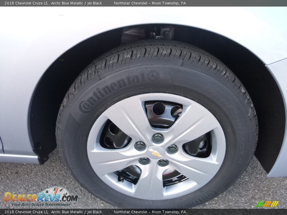 2018 Chevrolet Cruze LS Arctic Blue Metallic / Jet Black Photo #9
