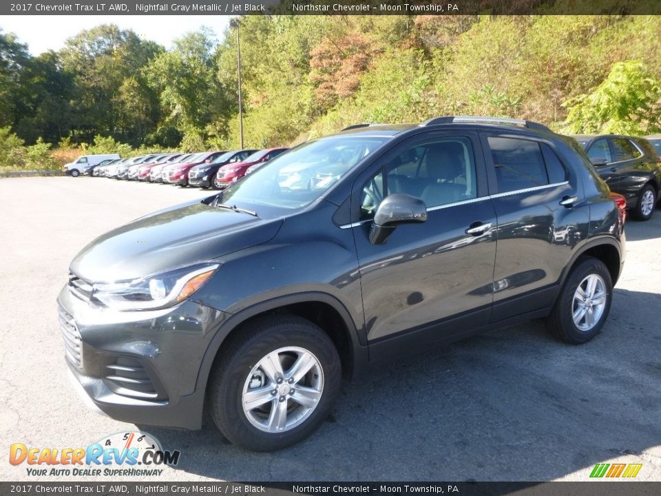 2017 Chevrolet Trax LT AWD Nightfall Gray Metallic / Jet Black Photo #1