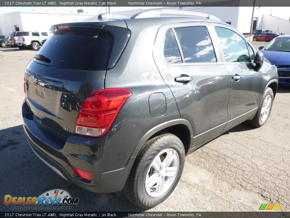 2017 Chevrolet Trax LT AWD Nightfall Gray Metallic / Jet Black Photo #5