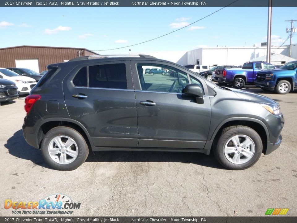 2017 Chevrolet Trax LT AWD Nightfall Gray Metallic / Jet Black Photo #6