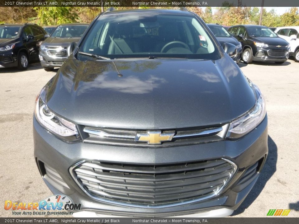 2017 Chevrolet Trax LT AWD Nightfall Gray Metallic / Jet Black Photo #8