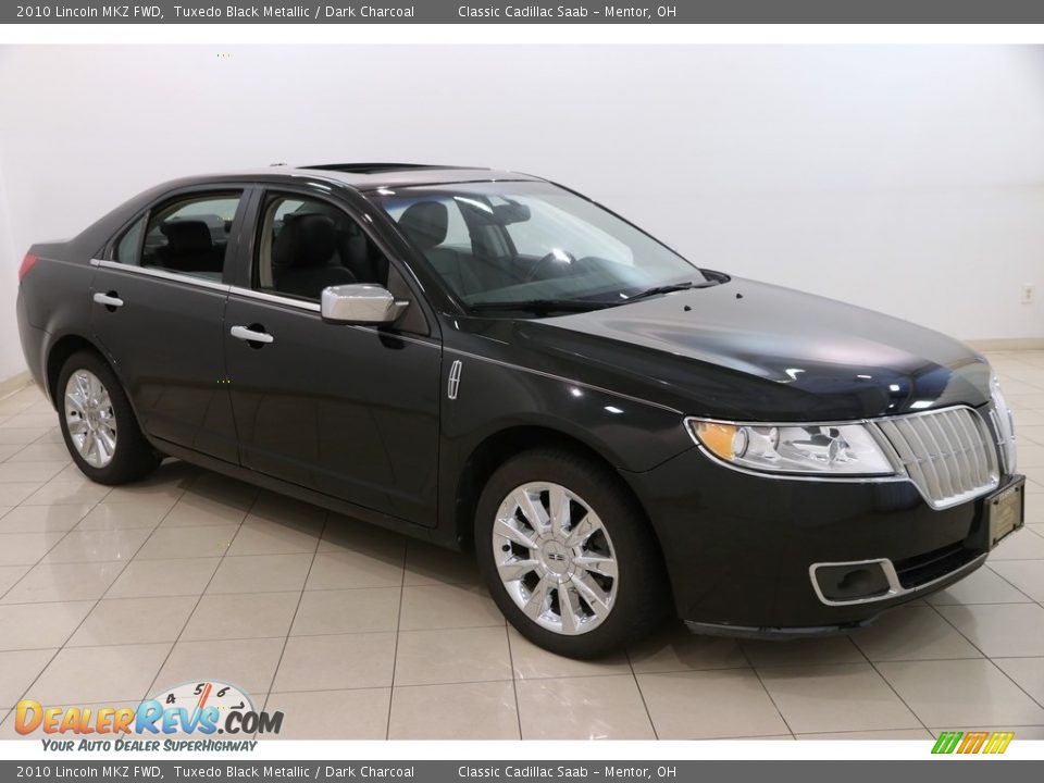 2010 Lincoln MKZ FWD Tuxedo Black Metallic / Dark Charcoal Photo #1