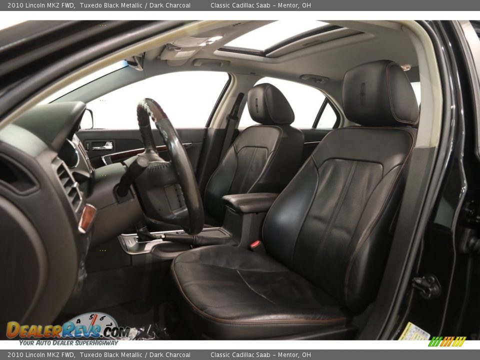 2010 Lincoln MKZ FWD Tuxedo Black Metallic / Dark Charcoal Photo #5