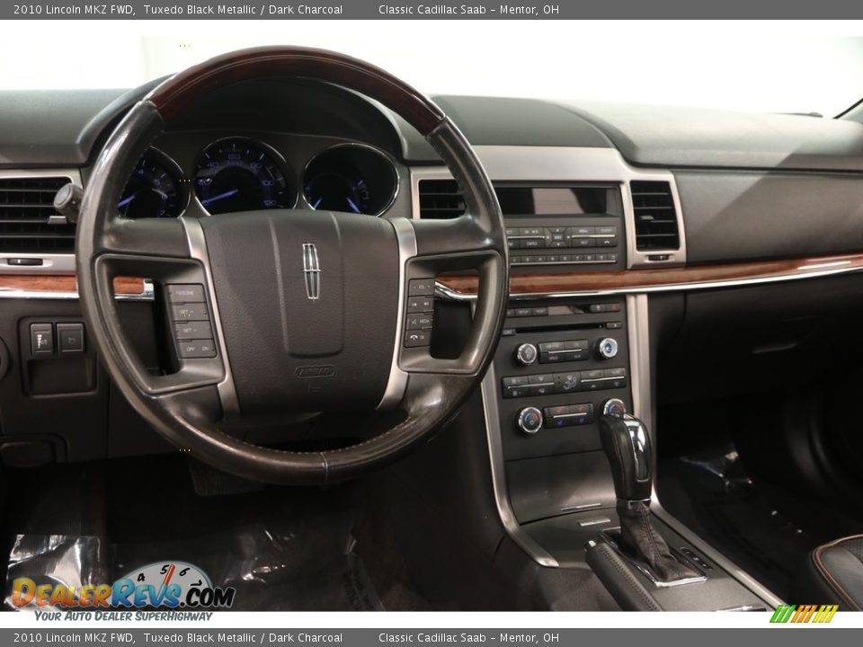 2010 Lincoln MKZ FWD Tuxedo Black Metallic / Dark Charcoal Photo #6