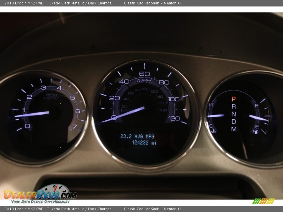 2010 Lincoln MKZ FWD Tuxedo Black Metallic / Dark Charcoal Photo #8