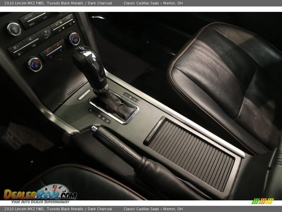 2010 Lincoln MKZ FWD Tuxedo Black Metallic / Dark Charcoal Photo #13