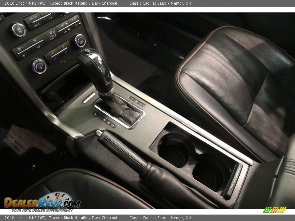 2010 Lincoln MKZ FWD Tuxedo Black Metallic / Dark Charcoal Photo #14