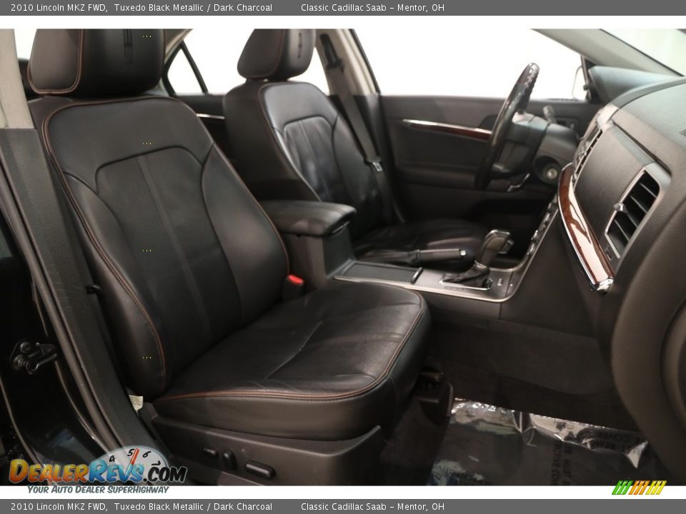 2010 Lincoln MKZ FWD Tuxedo Black Metallic / Dark Charcoal Photo #15