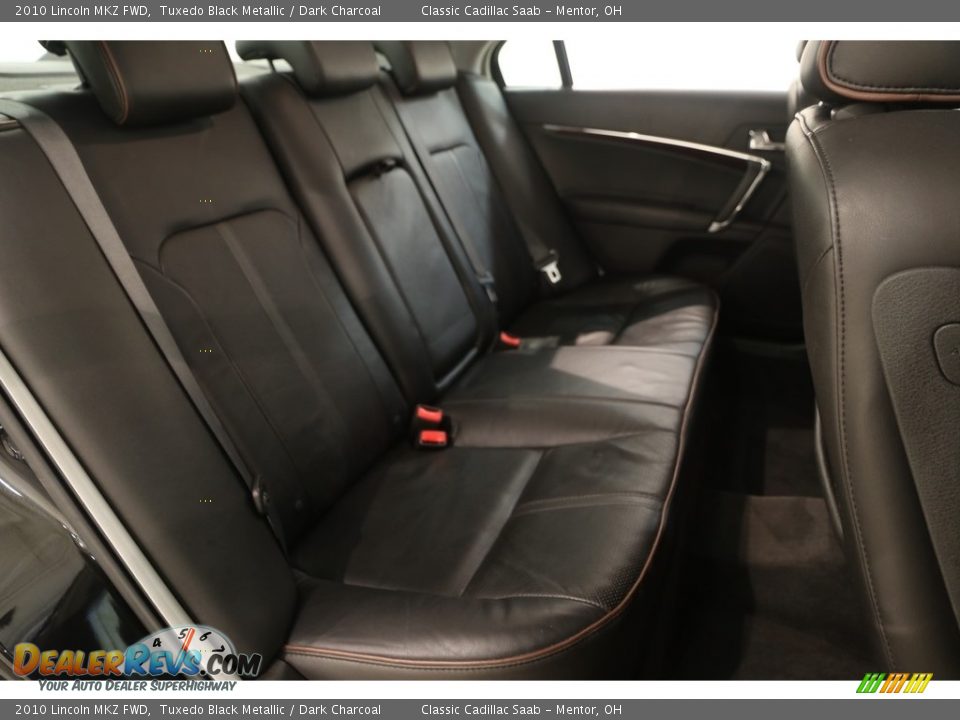 2010 Lincoln MKZ FWD Tuxedo Black Metallic / Dark Charcoal Photo #16