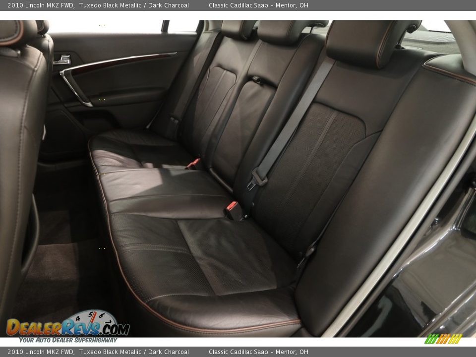 2010 Lincoln MKZ FWD Tuxedo Black Metallic / Dark Charcoal Photo #17