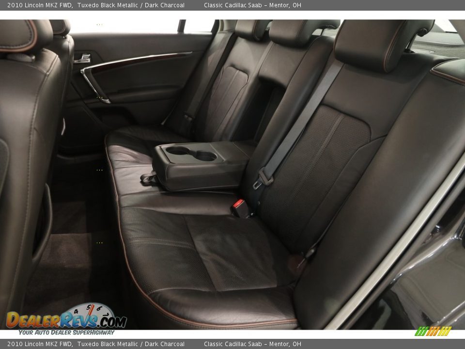 2010 Lincoln MKZ FWD Tuxedo Black Metallic / Dark Charcoal Photo #18