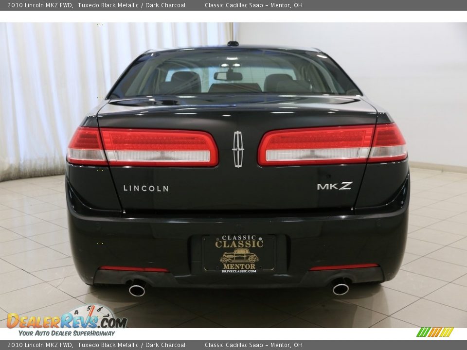 2010 Lincoln MKZ FWD Tuxedo Black Metallic / Dark Charcoal Photo #19