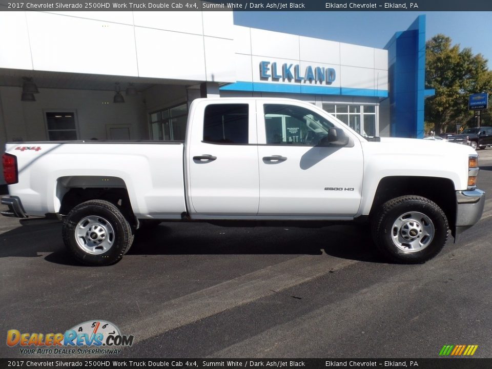 2017 Chevrolet Silverado 2500HD Work Truck Double Cab 4x4 Summit White / Dark Ash/Jet Black Photo #1