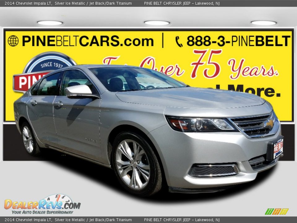 2014 Chevrolet Impala LT Silver Ice Metallic / Jet Black/Dark Titanium Photo #1