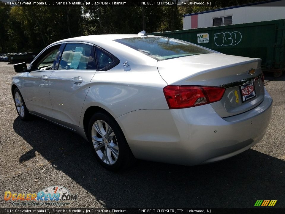2014 Chevrolet Impala LT Silver Ice Metallic / Jet Black/Dark Titanium Photo #2