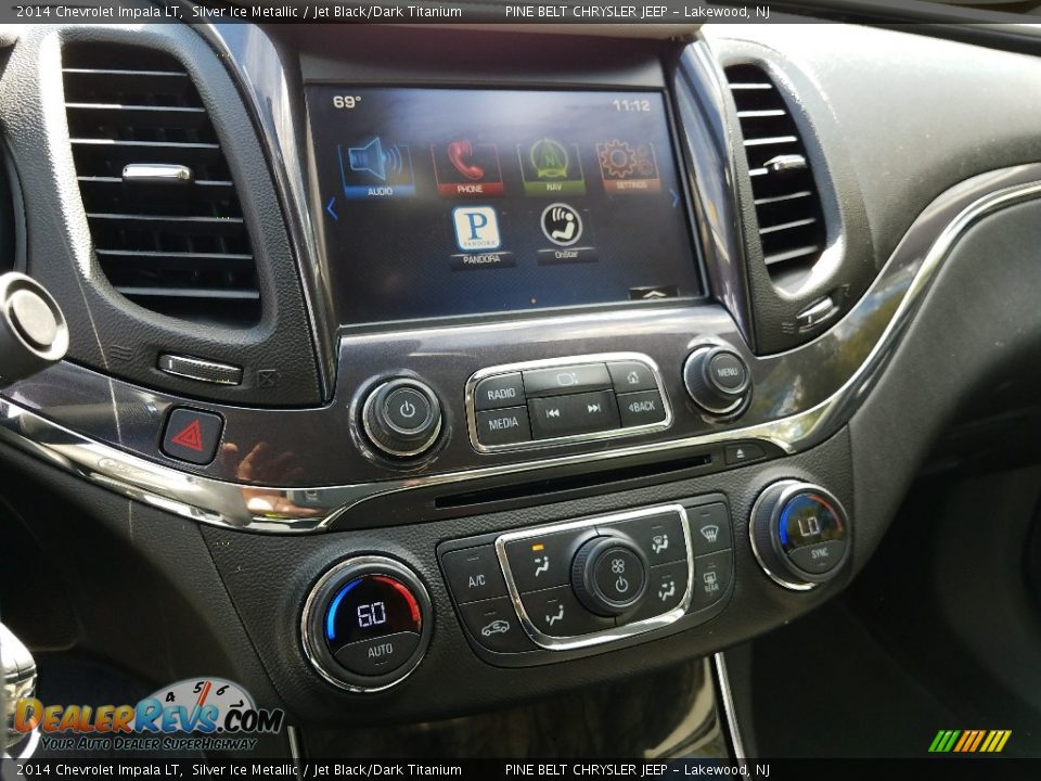 2014 Chevrolet Impala LT Silver Ice Metallic / Jet Black/Dark Titanium Photo #4