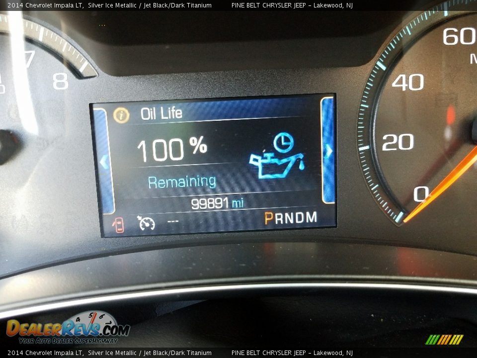2014 Chevrolet Impala LT Silver Ice Metallic / Jet Black/Dark Titanium Photo #5