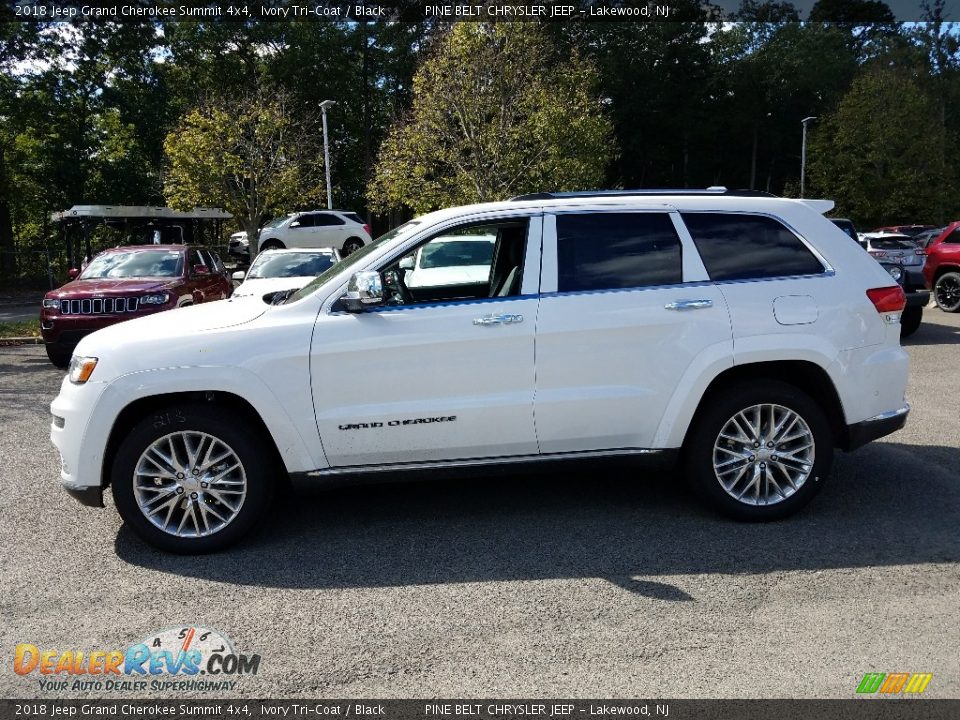 2018 Jeep Grand Cherokee Summit 4x4 Ivory Tri-Coat / Black Photo #3