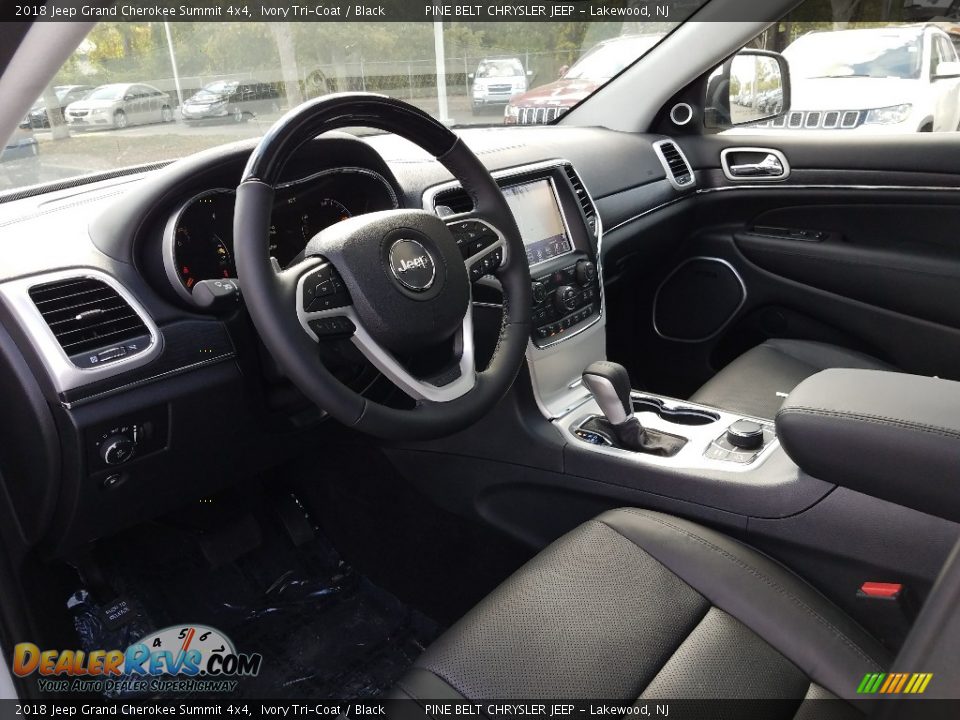 2018 Jeep Grand Cherokee Summit 4x4 Ivory Tri-Coat / Black Photo #7