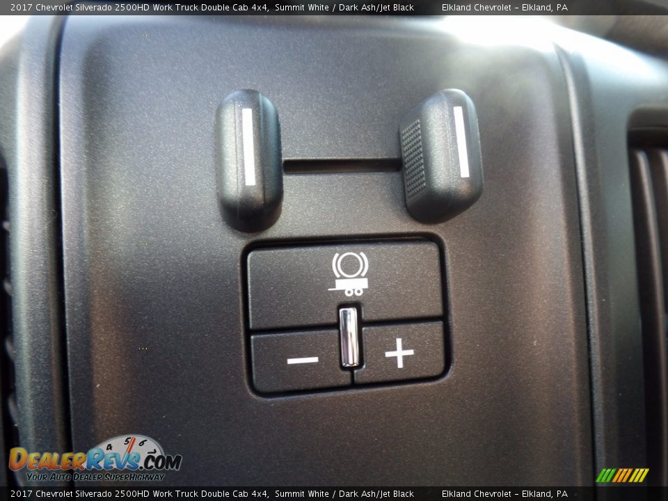 2017 Chevrolet Silverado 2500HD Work Truck Double Cab 4x4 Summit White / Dark Ash/Jet Black Photo #21