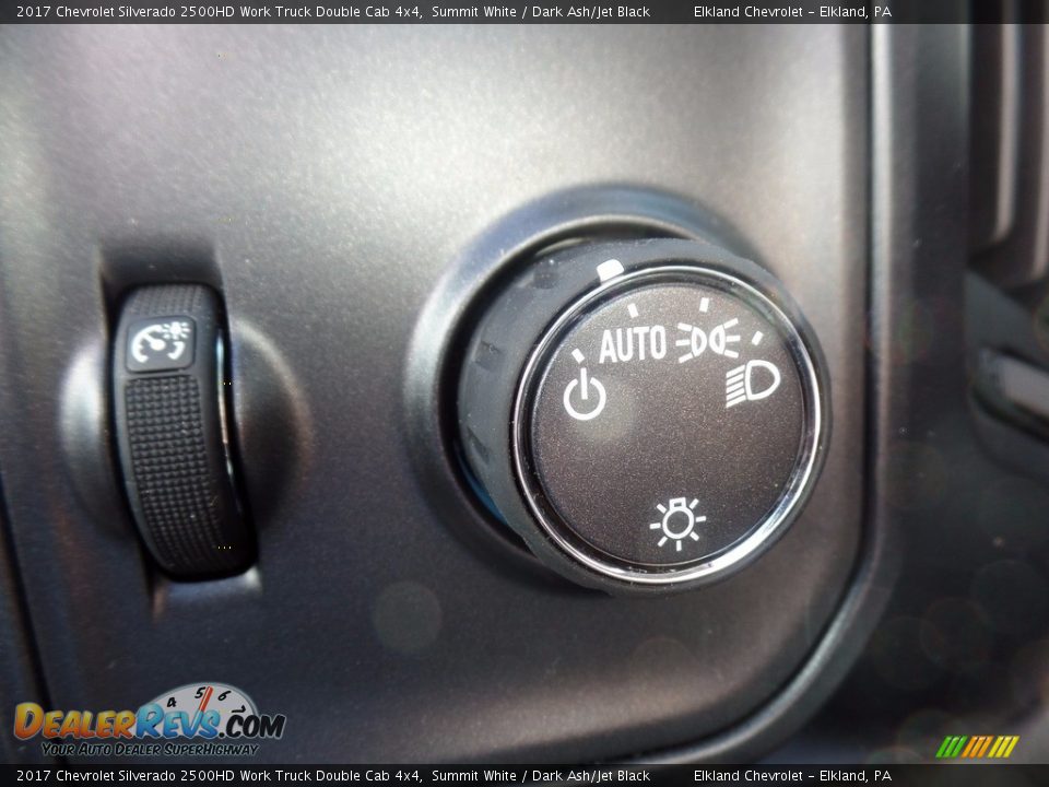 2017 Chevrolet Silverado 2500HD Work Truck Double Cab 4x4 Summit White / Dark Ash/Jet Black Photo #22