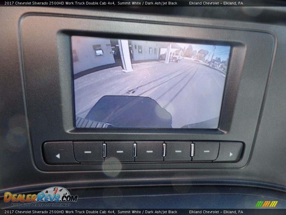 2017 Chevrolet Silverado 2500HD Work Truck Double Cab 4x4 Summit White / Dark Ash/Jet Black Photo #28