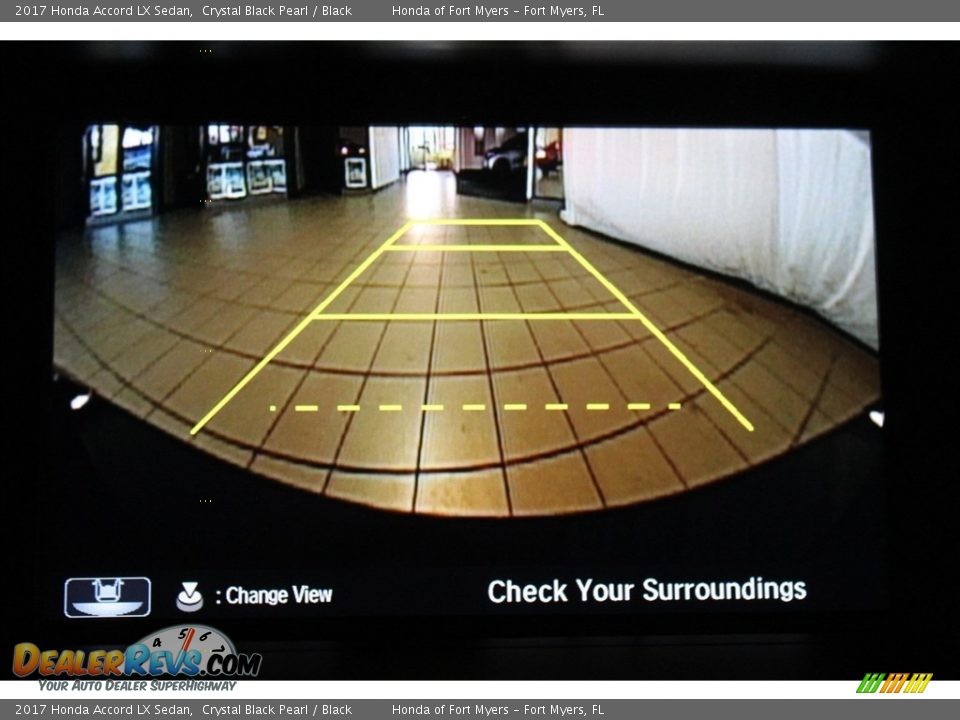 2017 Honda Accord LX Sedan Crystal Black Pearl / Black Photo #17