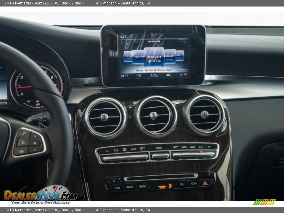 2018 Mercedes-Benz GLC 300 Black / Black Photo #5