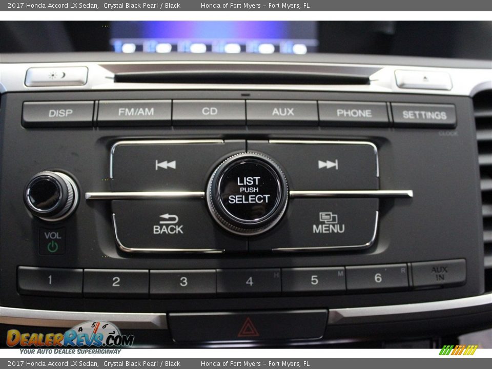 2017 Honda Accord LX Sedan Crystal Black Pearl / Black Photo #18