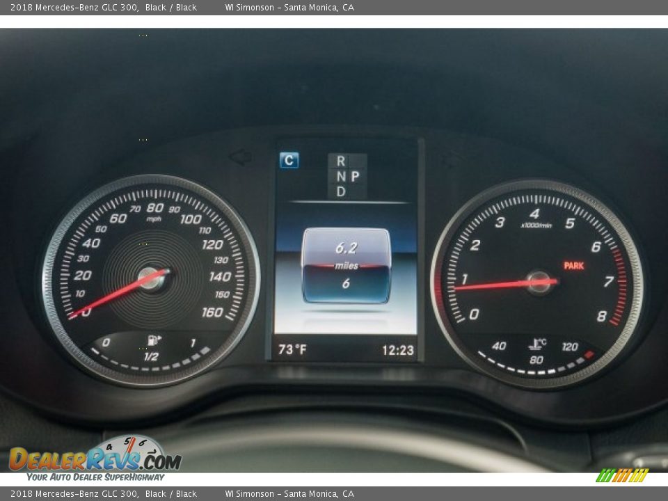 2018 Mercedes-Benz GLC 300 Black / Black Photo #7