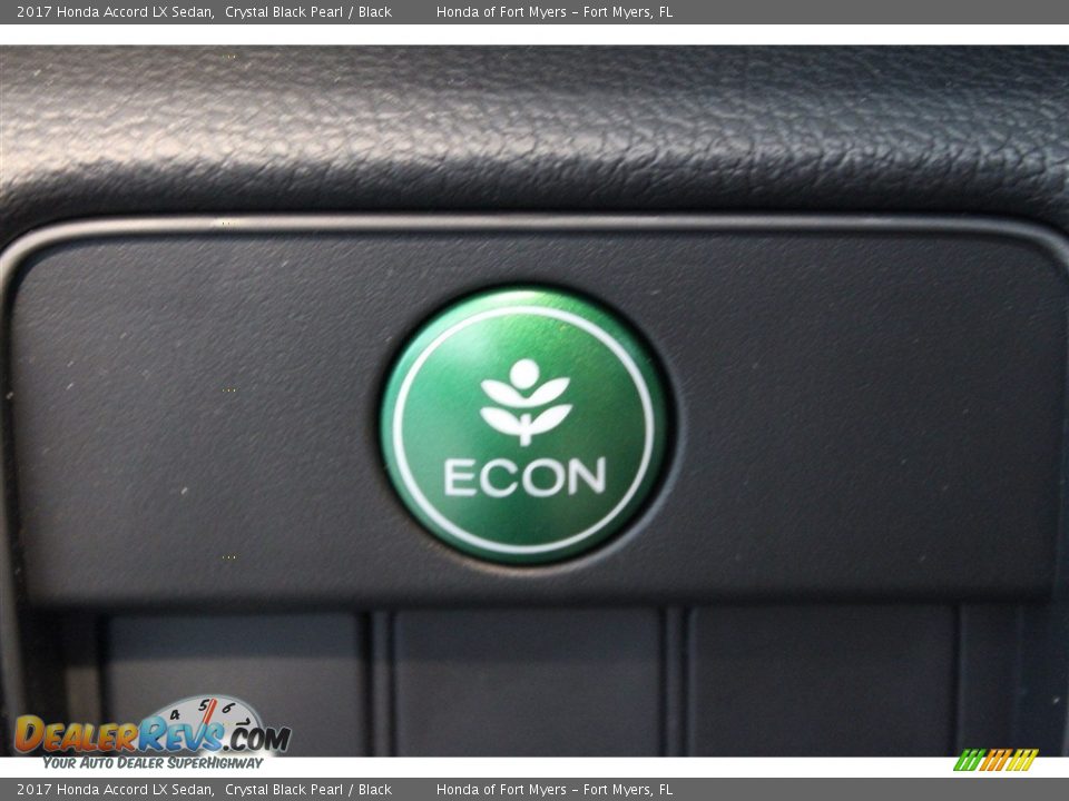 2017 Honda Accord LX Sedan Crystal Black Pearl / Black Photo #22