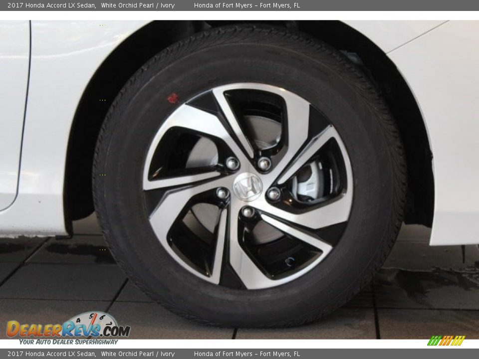 2017 Honda Accord LX Sedan White Orchid Pearl / Ivory Photo #2