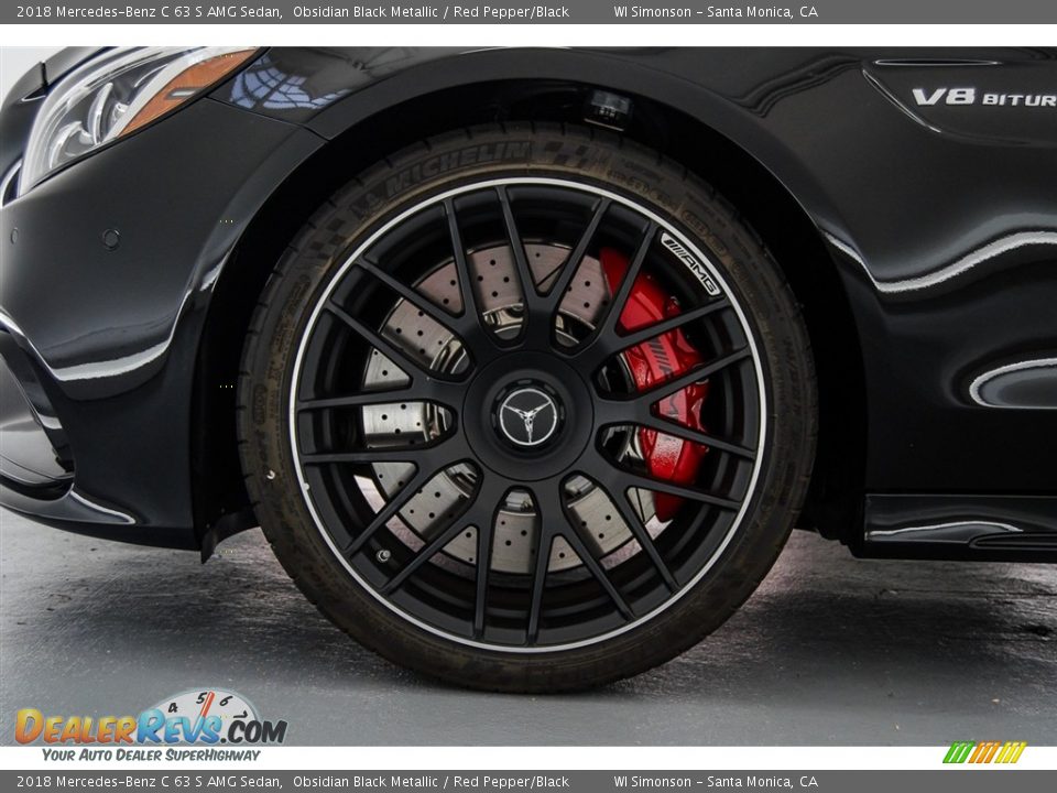 2018 Mercedes-Benz C 63 S AMG Sedan Wheel Photo #10