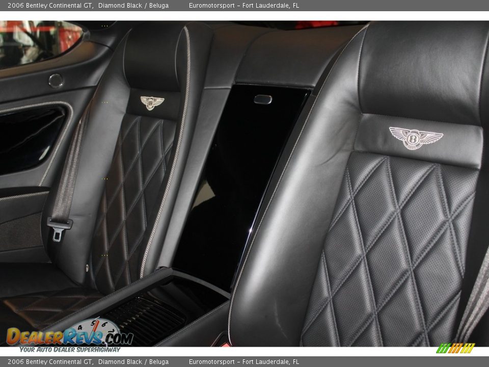 2006 Bentley Continental GT Diamond Black / Beluga Photo #23