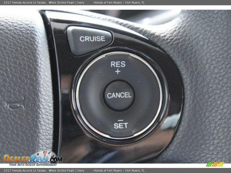 2017 Honda Accord LX Sedan White Orchid Pearl / Ivory Photo #14